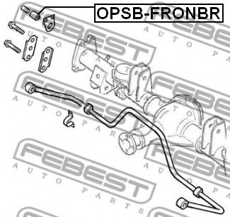 FEBEST OPSB-FRONBR Stabiliser Mounting